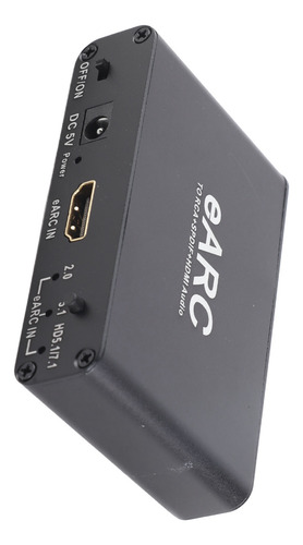 Extractor De Sonido Earc Arc, Interfaz Multimedia Hd Óptica