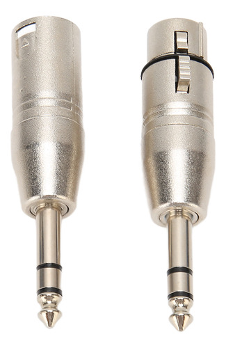 Adaptador Trs A Xlr De 1/4 De Pulgada, Estéreo, 1/4 Trs Mach