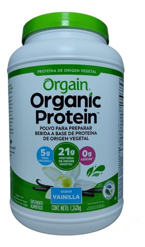 Organic Proteín Sabor Vainilla De 1.242 Kg