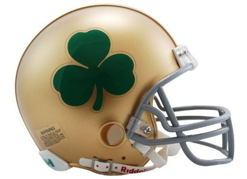 Ncaa Notre Dame Fighting Irish Velocidad Mini Casco.