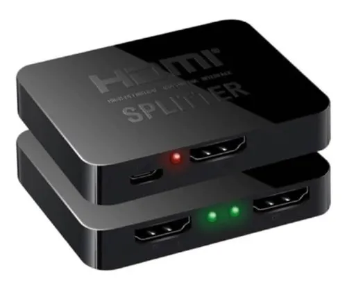 Splitter Hdmi 1x2 Adaptador Divisor Local Caballito Fac A B