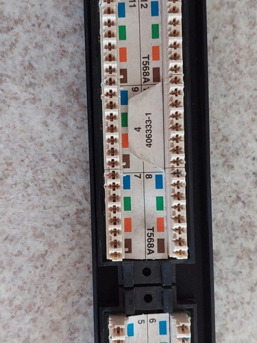 Pach Panel Amp Cat 5e 24 Portas