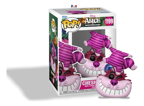 Alicia Pais De Las Maravillas Gato Cheshire Funko Pop Cf