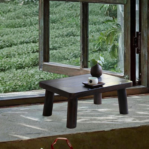 Taburete Japonés Mesa De Pie De Mesa Pequeña De Piso Para