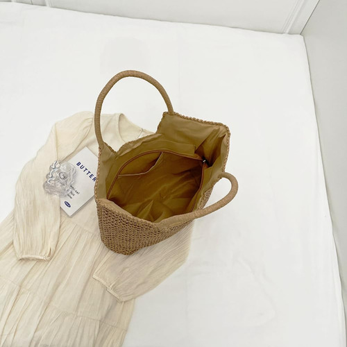 Afashor Bolsos De Hombro Tejidos Para Mujer Bolso De Mano El