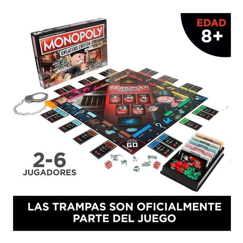 Monopoly Tramposo Juego De Mesa Español Original Monopolio