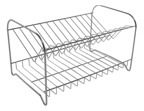 Escorredor De Pratos Simples 2 Andares 13 Pratos