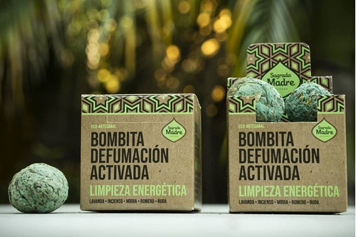 Pack Bombitas Defumacion Sagrada Madre X 8 Cajas De 8
