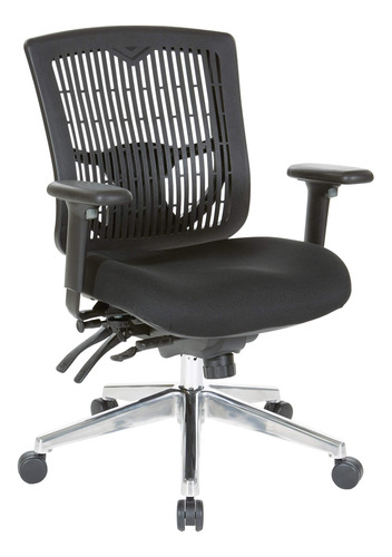 Office Star Silla De Oficina Ajustable Serie 978 Con Respald