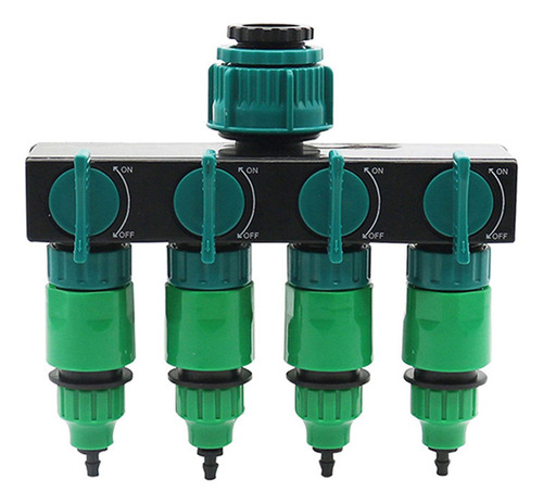 Separador De Manguera De 4 Vías, Divisor De Grifos De 8 Mm