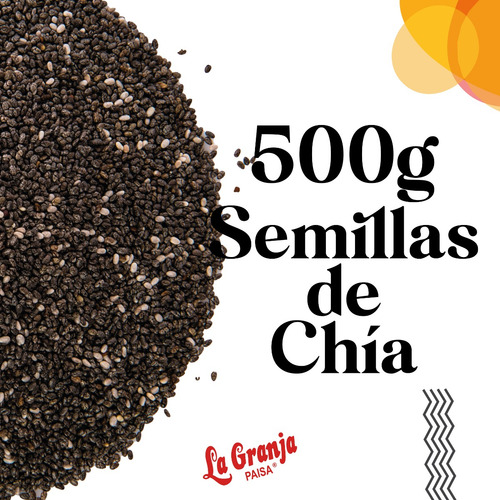 Semilla De Chía 500g - g a $34