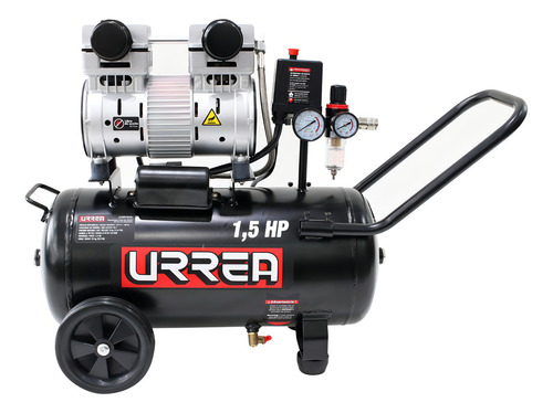Compresor de aire eléctrico Urrea COMP824L 24L 1.5hp 127V