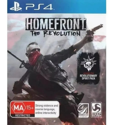 Homefront The Revolution Ps4 Mídia Fisica Lacrado!