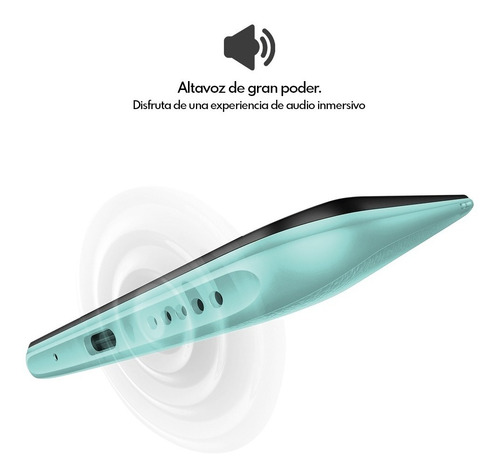 Imagen 4 de 9 de Celular Xiaomi Poco C40 32gb 3gb Ram Coral Green + Audifonos