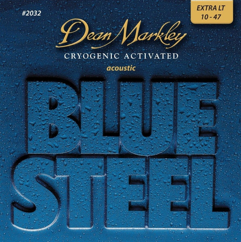 Cuerda para guitarra acústica Dean markley Blue Steel Blue Steel 10-47