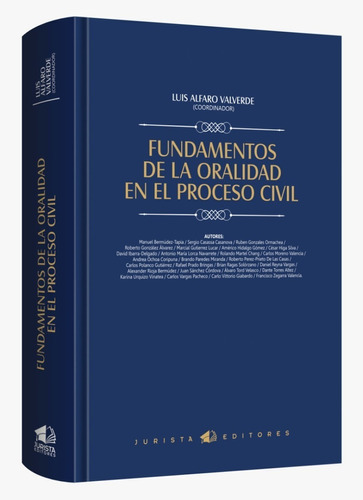 Fundamentos De La Oralidad En El Proceso Civil