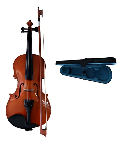 Violín 4/4  Con Estuche Y Afinador 