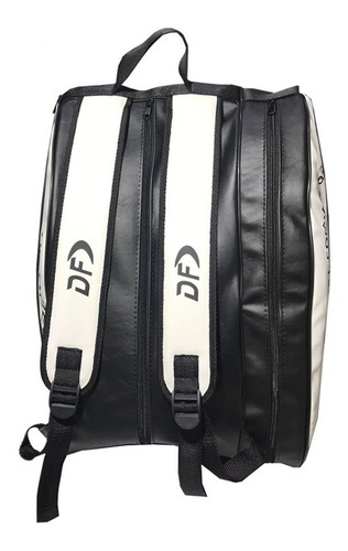 Imagen 3 de 3 de Bolso Mochila Paletero Padel Paletas Para Ropa Accesorios Df