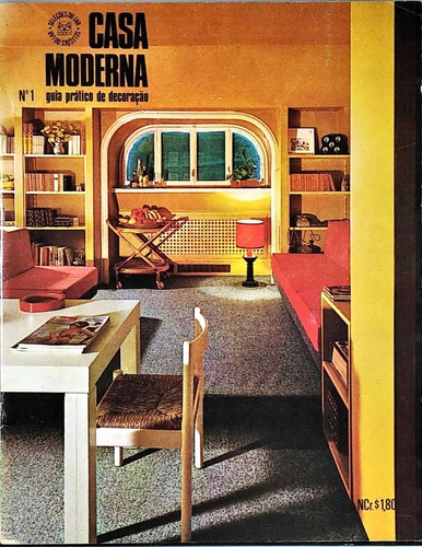 Casa Moderna N. 1 Guia Prático De Decoração 1968