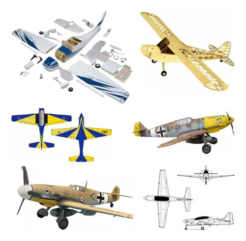 2380 Plantas De Aeromodelos Simulador + Projeto De Turbina