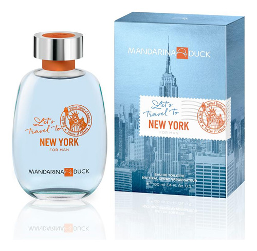 Perfume Mandarina Duck Let's Travel New York For Man 100ml