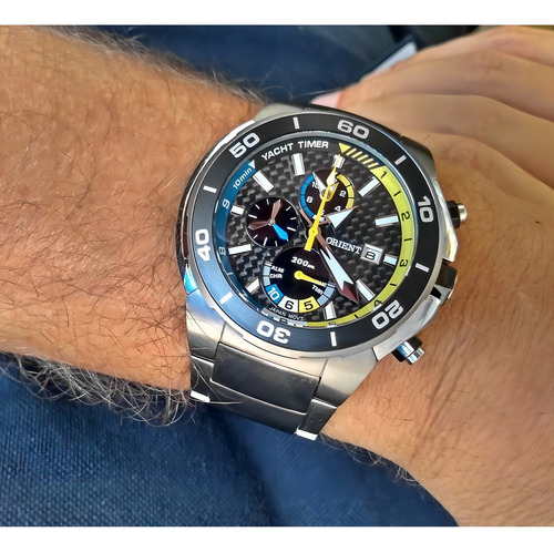 Relógio Orient Masculino Yatch Timer Seatech 200m Mbttc007