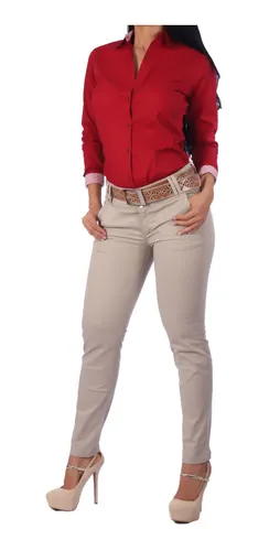 Pantalon Drill Mujer MercadoLibre