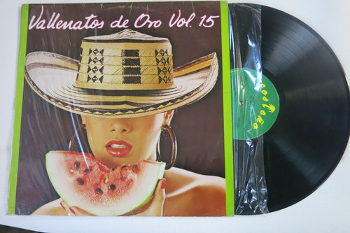 Vinyl Vinilo Lp Acetato Vallenatos De Oro Vol 15 Binomio Oro