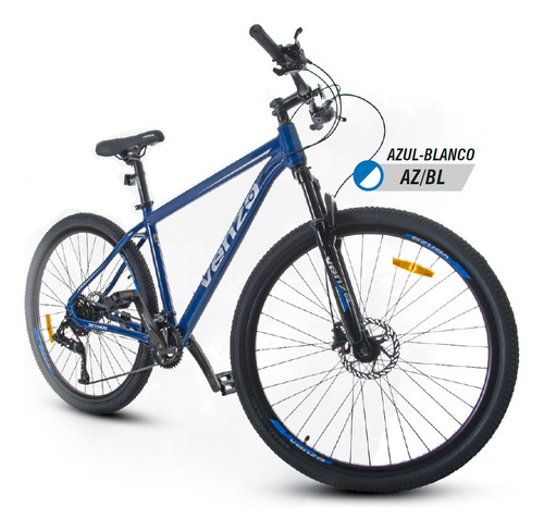 Bicicleta Mtb Xc Venzo Zethus 2x9 Freno Hidráulico 