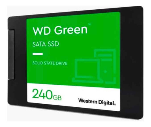 Ssd Wd Green 240gb 2,5\  7mm Sata 3 Wds240g3g0a