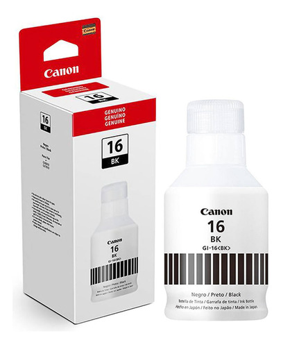 Tinta Canon Gi16 Gi-16 Para Gx6010 Gx7010 Gx-7010 Original