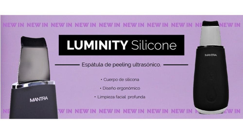 Espatula Ultrasonica Alta Gama Skin Scrubber Peeling Facial - Limpieza Poros - Acne Arrugas Manchas - Garantia Oficial -