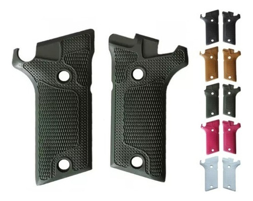 Empunhadura Par Talas Para Pistola Taurus Pt 938 Pt 940 Vd
