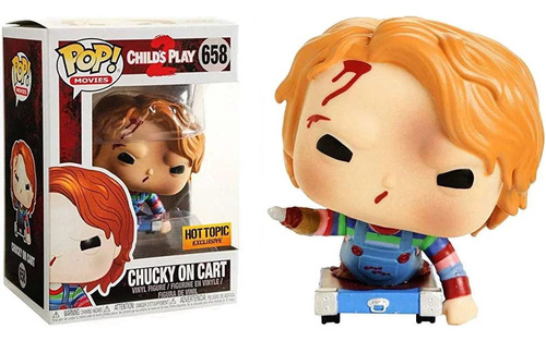 Funko Pop! Movies - Chucky On Cart 658  Hot Topic Exclusive