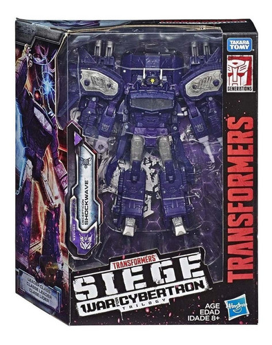 Transformers Siege Leader Wfc-s14 Shockwave
