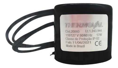 Bobina 110v / 17w Cod.20860 - Thermoval