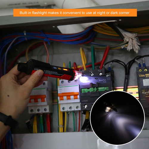 Detector De Voltaje Uni-t Ut12e Tester Pen Led