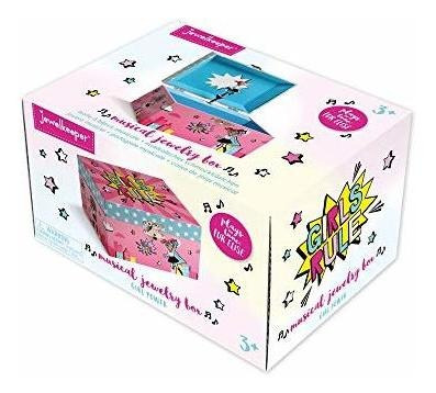 Imagen 4 de 5 de Caja De Almacenamiento De Joyería Musical Para Niña Jewelkee