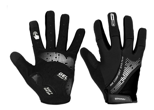 Guante Ciclismo Moto Dedo Celu Touch Reusch Exclusivo