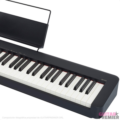 Piano Digital Casio Cdp-s110 Atril Fuente Pedal 88 Teclas