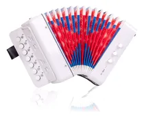 Comprar Acordeon Horse De 10 Teclas Para Niños Principiantes -blanco
