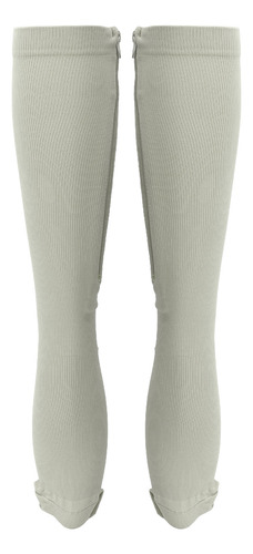 Calcetines De Compresión Para Mujer Con Cierre, 1 Par, 15