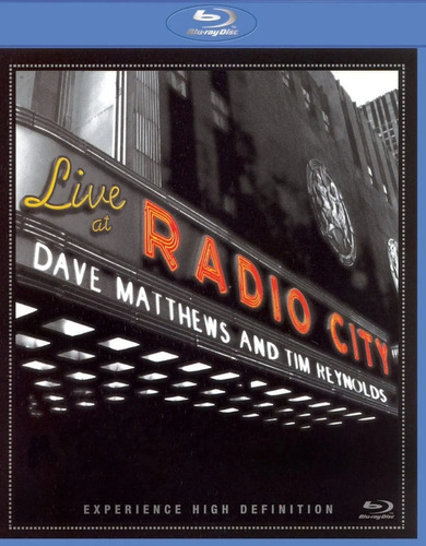 Blu-ray Dave Matthews & Tim Reynolds Radio City - Importado