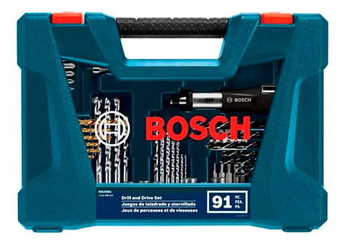 Set De Brocas Y Puntas X 91 Pzas Bosch X-line