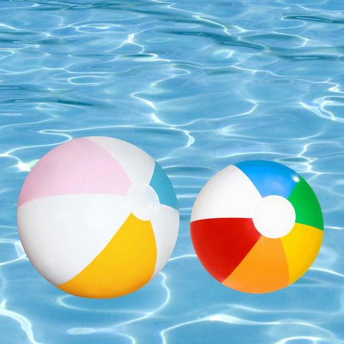 Pelota De Playa Inflable De Pvc, 3 Pelotas De Playa Para Fie