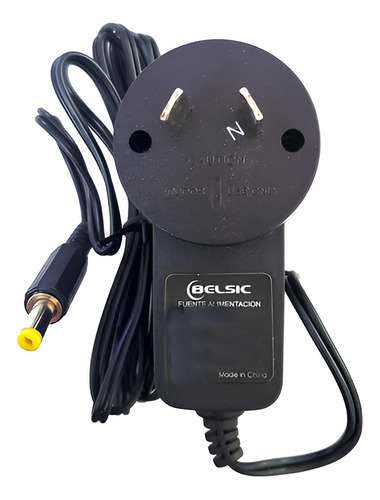 Cargador 12v 0,5amp - Conector 5,5x2,1 1800480 - Codigo 7534