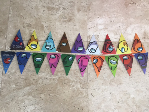 Imagem 9 de 10 de Kit Para Festa Among Us (usado)
