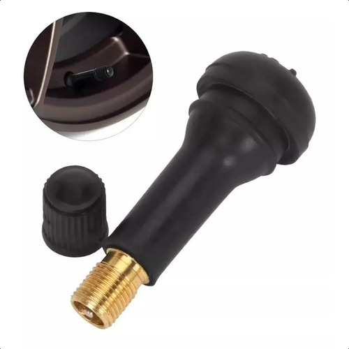 Bico Válvula Para Pneu S/câmara Tr-414 Kit 100 Peças Atacado