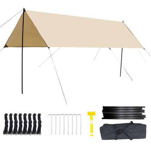 Toldo Carpa Plegable 3x4 Para Negocio Jardin Multifuncional