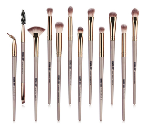 Brocha Para Sombra De Ojos, 3 Juegos De Brochas Para Difumin